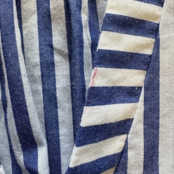 Pomander Place Blue and White Kenzo Dress Size Medium - Picture 9 of 10